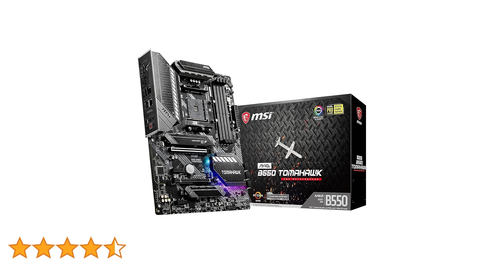 MSI MAG B550 TOMAHAWK マザーボード MSI MAG B550 TOMAHAWK AMD AM4 DDR4 CF M.2 USB 3.2 Gen 2 HDMI